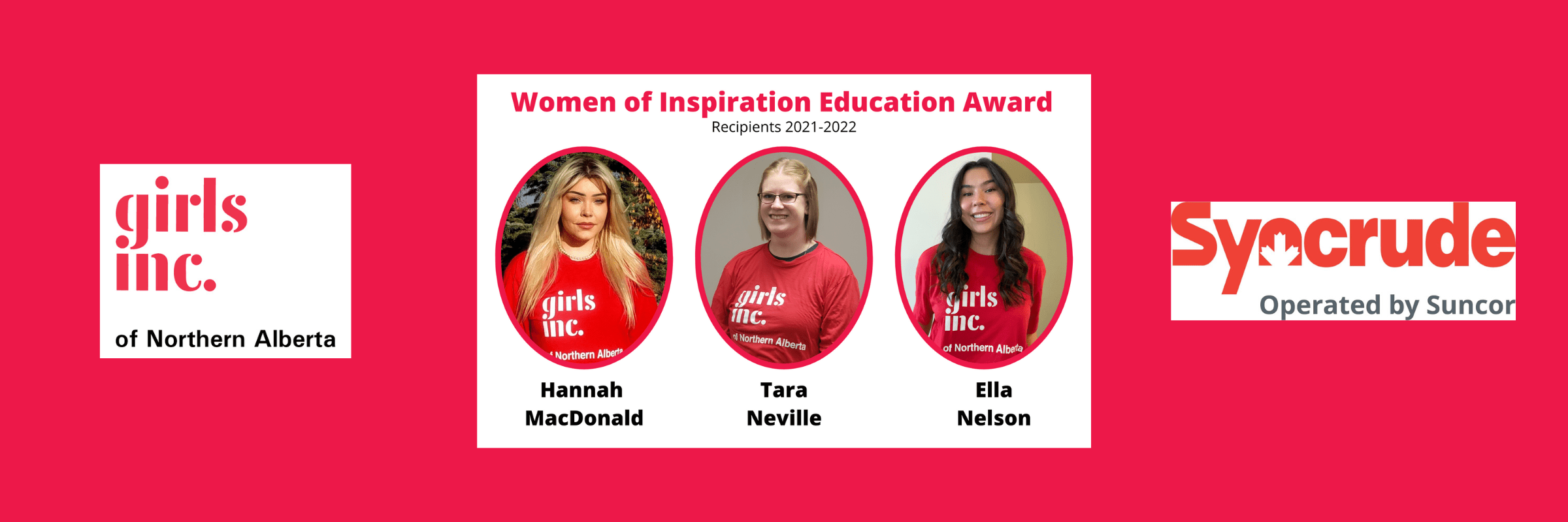 Three Selected for Women of Inspiration Education Award