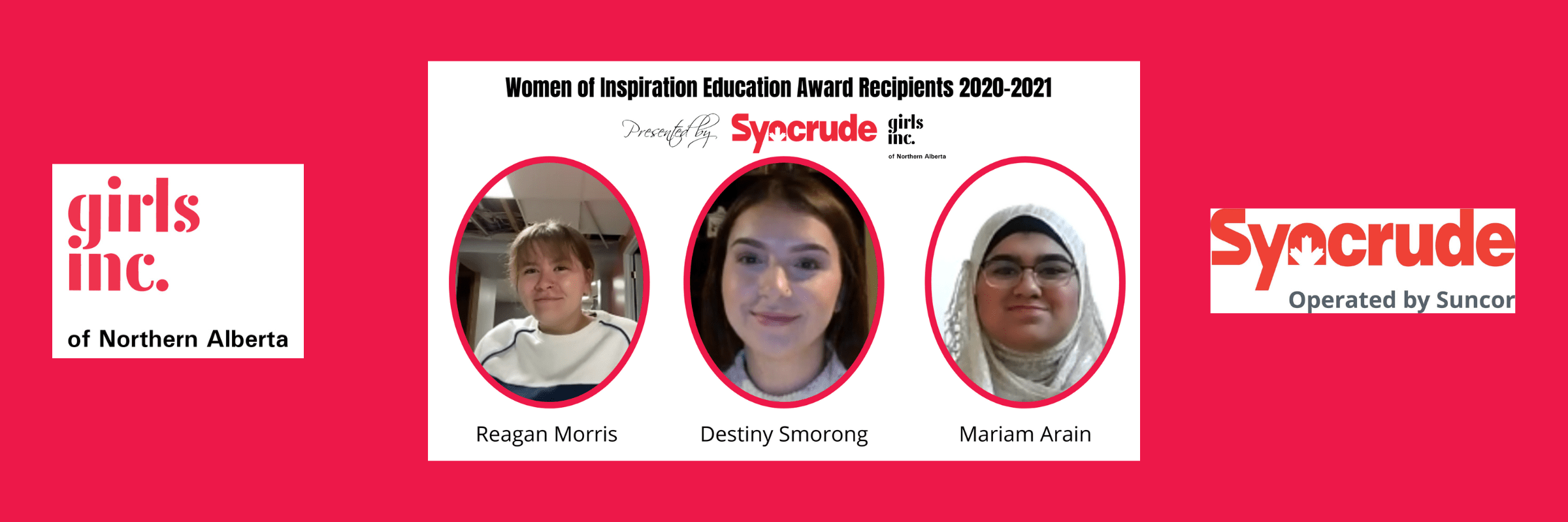 Recipients selected for Women of Inspiration Education Award