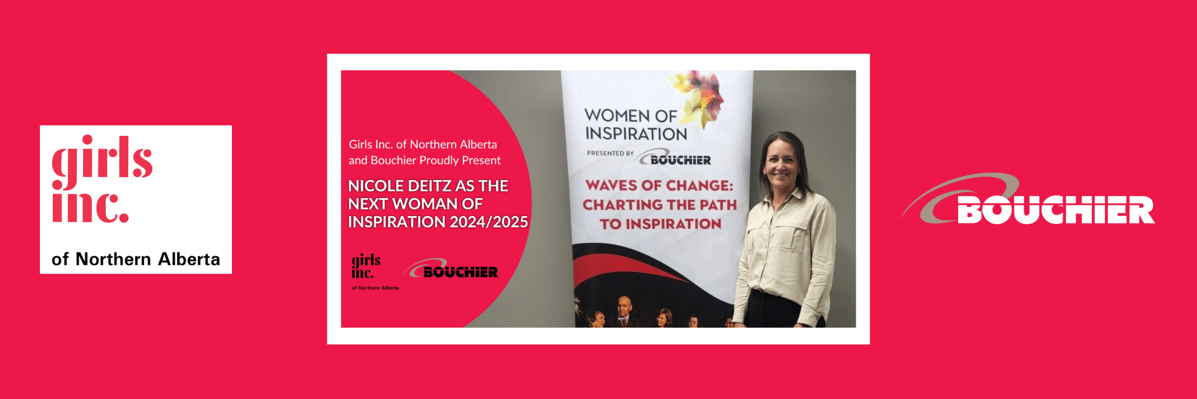 Girls Inc. of Northern Alberta and Bouchier Proudly Present Nicole Deitz As The Third Woman of Inspiration For 2024/2025