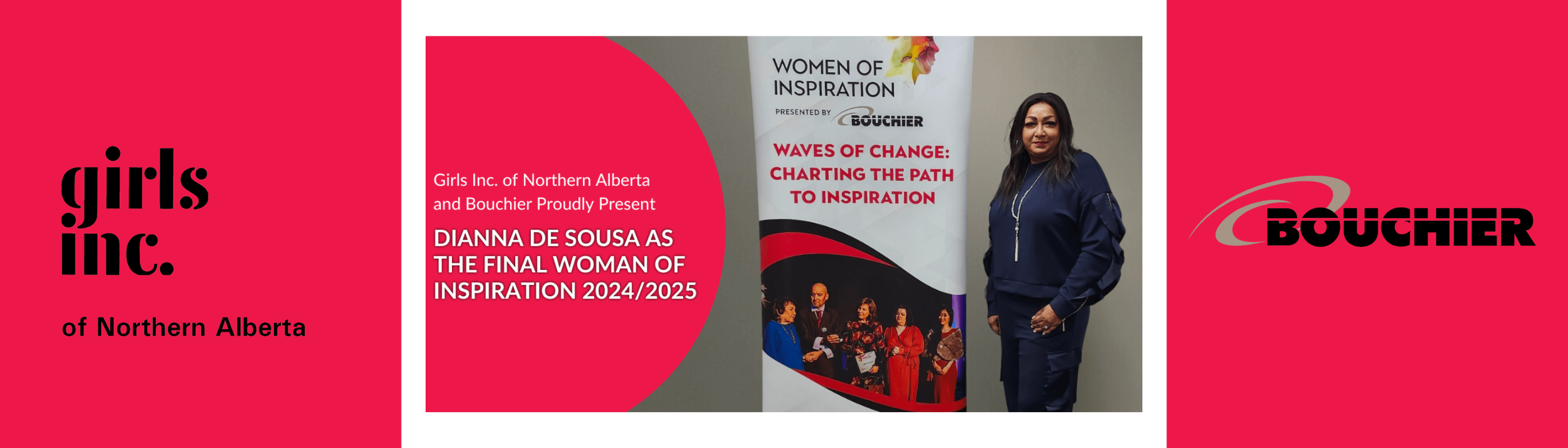 Girls Inc. of Northern Alberta and Bouchier Proudly Present Dianna De Sousa As The Final Woman of Inspiration For 2024/2025